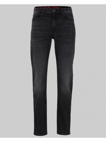 ανδρικό γκρι stretch slim fit jeans in grey hugo σε προσφορά