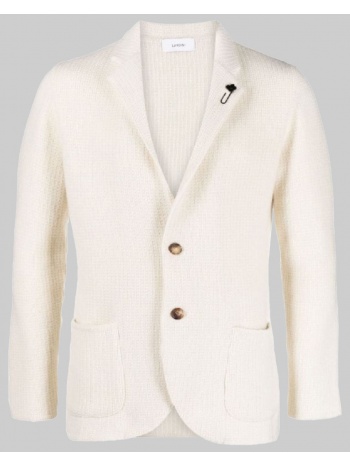 ανδρικό λευκό jersey jacket in white lardini σε προσφορά