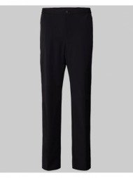 ανδρικό μαύρο plain trousers in black hugo