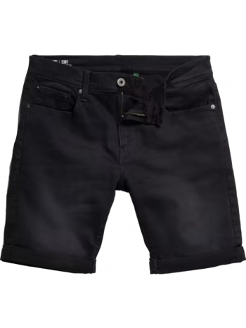ανδρικό μαύρο 3301 slim denim shorts g-star σε προσφορά