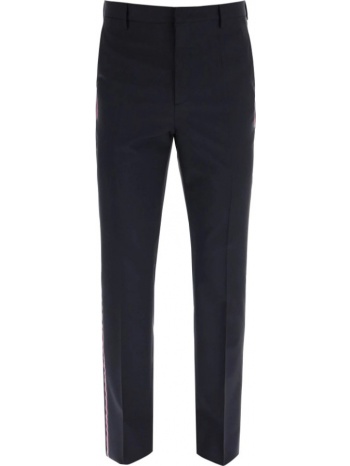 ανδρικό μαύρο logo selvedge trousers valentino σε προσφορά