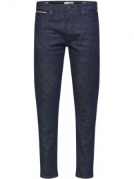 ανδρικό μπλε tapered slim-fit dark blue jeans selected homme