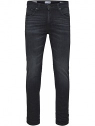 ανδρικό γκρι slim-fit dark grey jeans selected homme