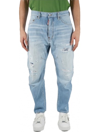 ανδρικό μπλε pantalone 5 tasche jeans dsquared2