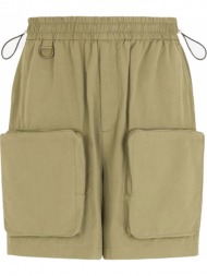 ανδρικό πράσινο khaki cotton cargo shorts dolce & gabbana
