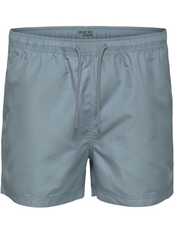 ανδρικό μπλε basic swim shorts/blue fog selected homme σε προσφορά