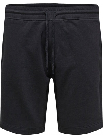 ανδρικό μαύρο black basic sport shorts selected homme σε προσφορά