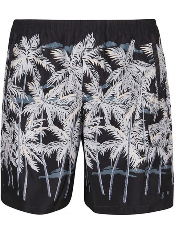 ανδρικό μαύρο all over palms swimshorts palm angels σε προσφορά