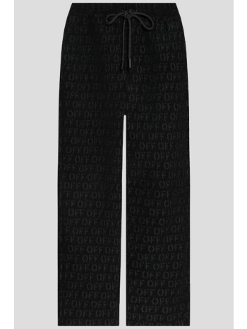 ανδρικό μαύρο boucle over sweatpants in black off-white σε προσφορά