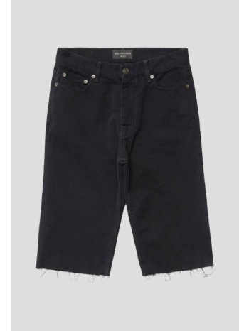 ανδρικό μαύρο slim shorts in black balenciaga σε προσφορά