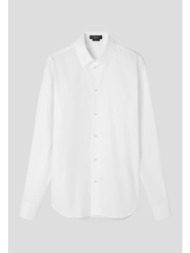 ανδρικό λευκό allover shirt in white versace