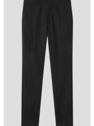 ανδρικό μαύρο satin-band pants versace