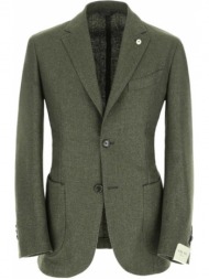 ανδρικό πράσινο garment dyed jack jacket lubiam