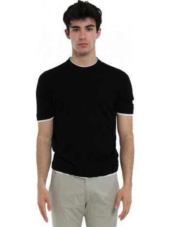 ανδρικό μαύρο cruella crew neck cotton t-shirt 39masq σε προσφορά