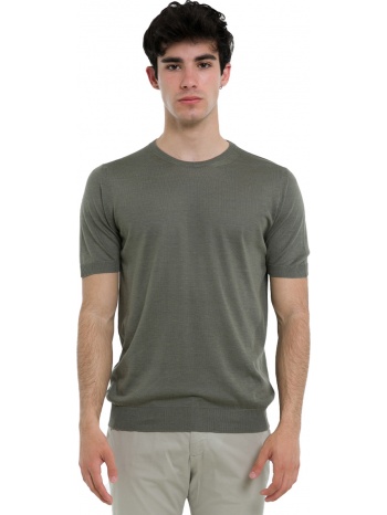 ανδρικό χακί crew neck como t-shirt 39masq σε προσφορά