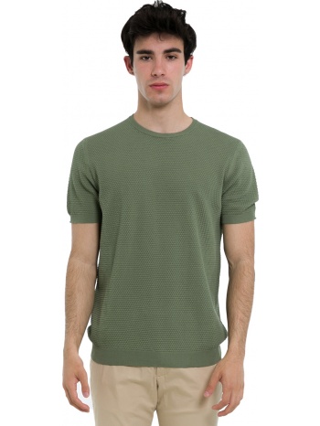 ανδρικό πράσινο elounta crew neck t-shirt/green 39masq σε προσφορά