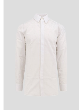 ανδρικό λευκό classic shirt in white givenchy