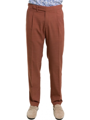 ανδρικό καφέ terracotta cotton pants briglia σε προσφορά