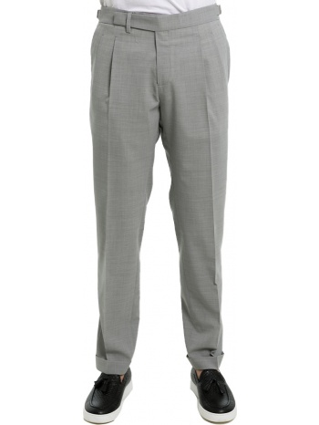ανδρικό γκρι ice grey fitted trousers briglia σε προσφορά