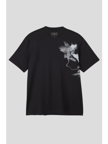 ανδρικό μαύρο graphic t-shirt y-3