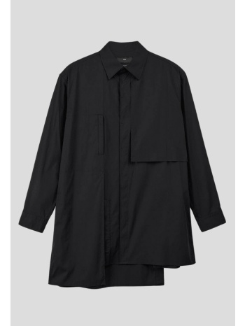 ανδρικό μαύρο asymmetric black shirt y-3