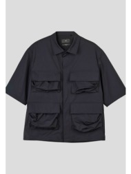 ανδρικό μαύρο multi-pockets black shirt y-3