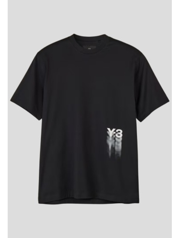 ανδρικό μαύρο triple logo t-shirt in black y-3