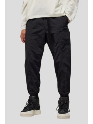 ανδρικό μαύρο crinkle cuffed pants y-3