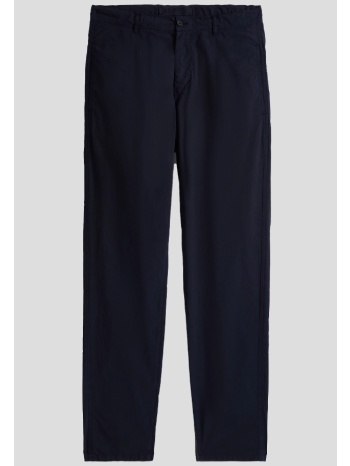 ανδρικό μπλε poplin chinos trousers in navy aspesi σε προσφορά