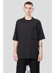 ανδρικό μαύρο chest pocket t-shirt 768 thom krom