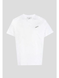 ανδρικό λευκό logo boxy t-shirt coperni