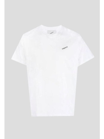 ανδρικό λευκό logo boxy t-shirt coperni σε προσφορά