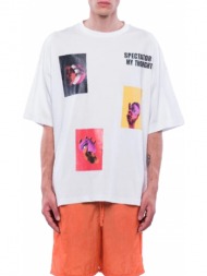 ανδρικό λευκό over eyes white t-shirt mira