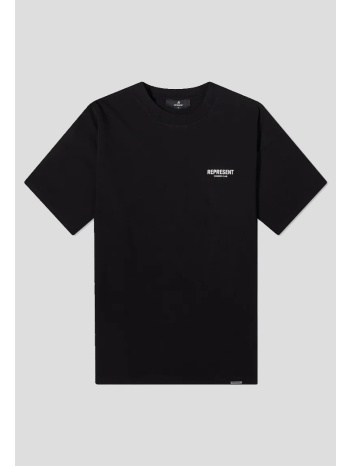 ανδρικό μαύρο owners club t-shirt in black represent