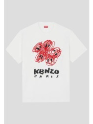 ανδρικό wh drawn varsity embroidered t-shirt kenzo