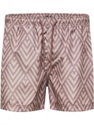 ανδρικό ροζ twilight mauve swim shorts selected homme