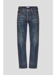 ανδρικό μπλε v-detail straight leg jeans valentino garavani