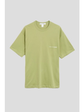 ανδρικό t-shirt in khaki comme des garçons shirt σε προσφορά