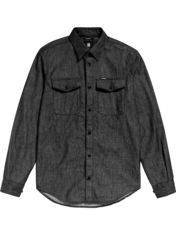ανδρικό μαύρο marine slim shirt/black g-star σε προσφορά