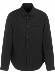 ανδρικό μαύρο long sleeve button up shirt balenciaga