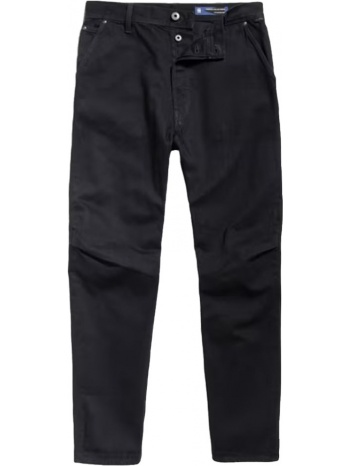ανδρικό μαύρο grip 3d relaxed tapered jeans/pitch black σε προσφορά