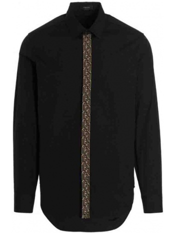 ανδρικό μαύρο black greca shirt versace σε προσφορά