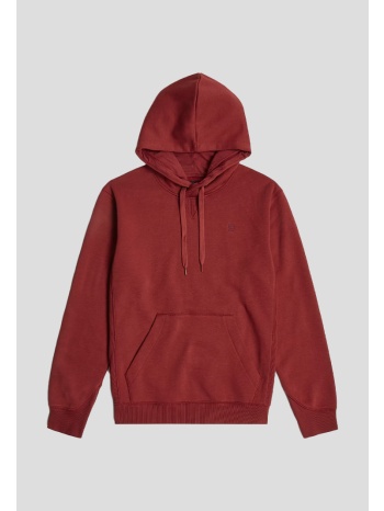 ανδρικό κόκκινο premium core hooded sweater g-star σε προσφορά
