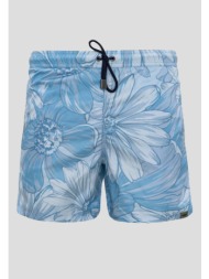 ανδρικό floral swimshorts in blue aspesi
