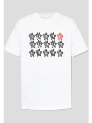 ανδρικό logo print t-shirt moncler