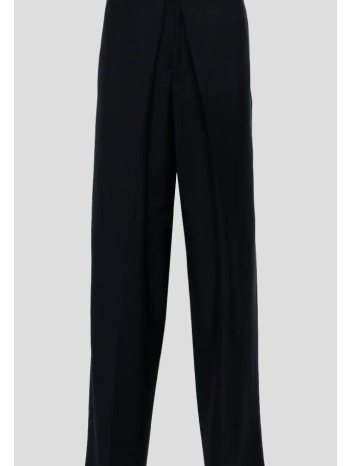 ανδρικό μπλε tailored straight-leg trousers in dark blue σε προσφορά