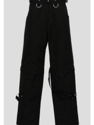 ανδρικό μαύρο cotton cargo trousers givenchy