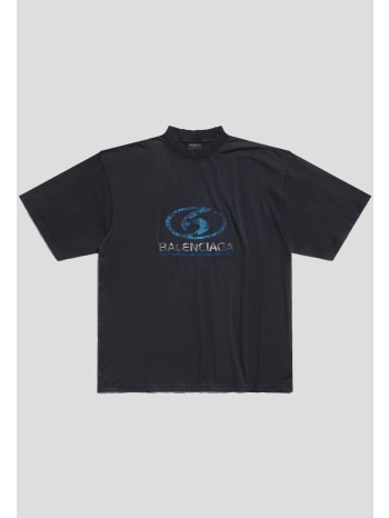 ανδρικό μαύρο surfer t-shirt balenciaga σε προσφορά