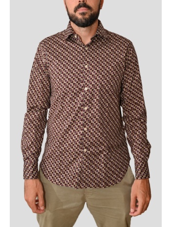 ανδρικό καφέ shirt in brown mircam σε προσφορά
