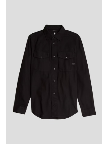 ανδρικό marine slim shirt in black g-star σε προσφορά